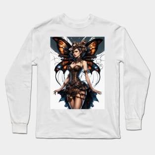 Steampunk Fairy - Megan Long Sleeve T-Shirt